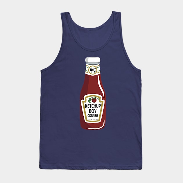 Ketchup Boy Corner Tank Top by Into the Twilight